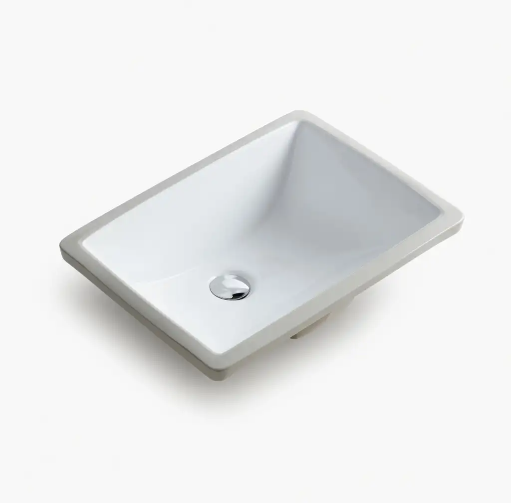 Chậu rửa mặt âm bàn sứ cao cấp - Mã: 8017