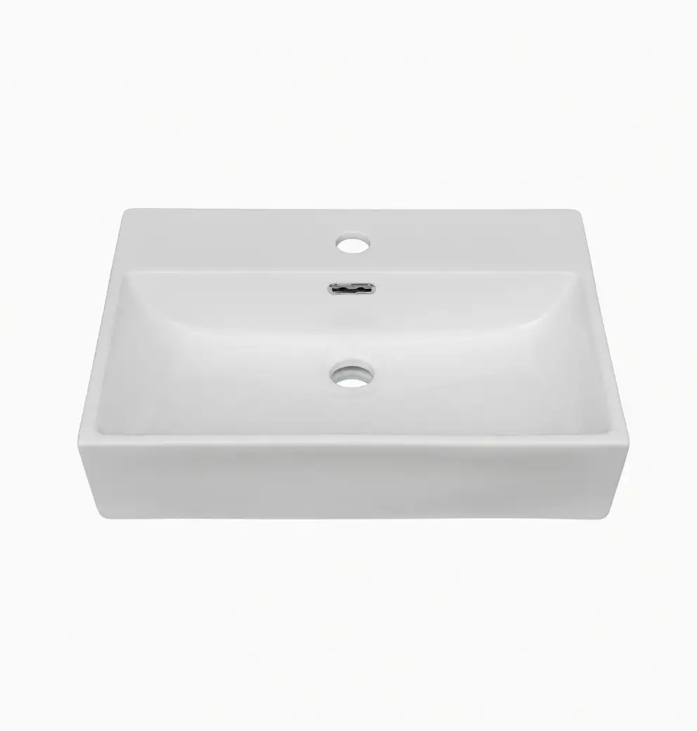 Chậu rửa mặt sứ cao cấp đặt bàn, treo tường - Mã: K282