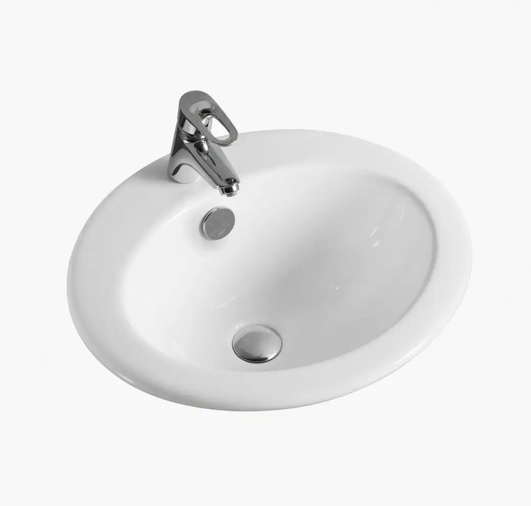 Chậu rửa mặt dương vành cao cấp - Mã: 8072
