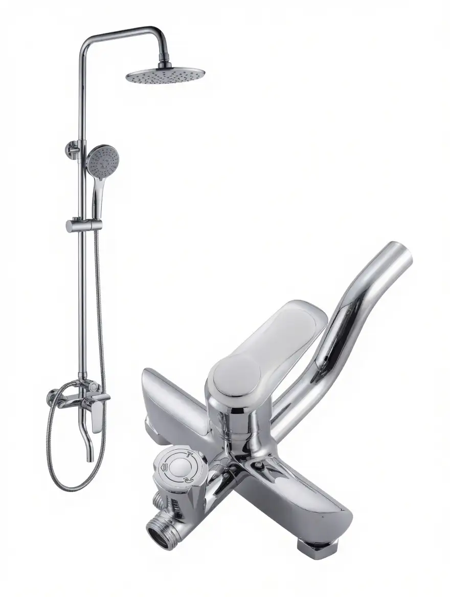 Sen cây tắm đứng LX-102 inox cao cấp