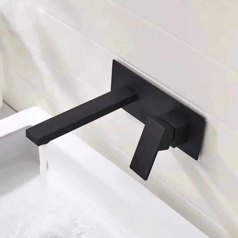 Vòi lavabo nóng lạnh âm tường cao cấp